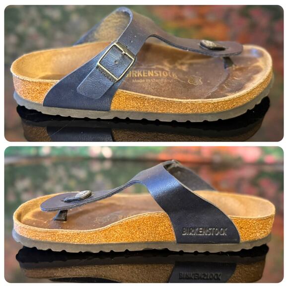 GUC Women's Birkenstock Gizeh Sandals Size Euro 36 US 5 23cm - Picture 4 of 9